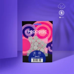 Repuestos Con Base De Esponja Para Disco Para Pedicura PODODISC STALEKS PRO S (25 Pcs)